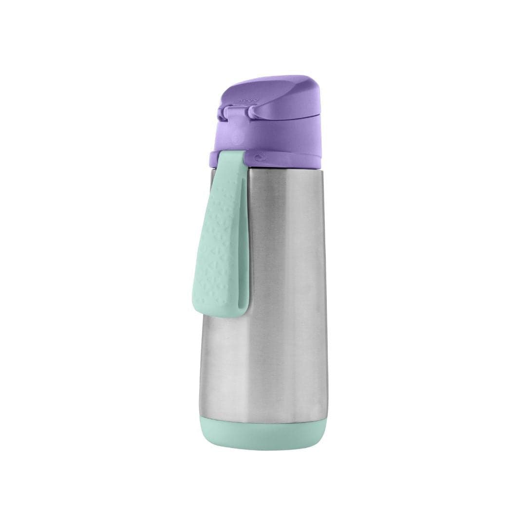 B.Box Insulated Sport Spout Drink Water Bottle Lilac Pop Purple- 500ml - 500903