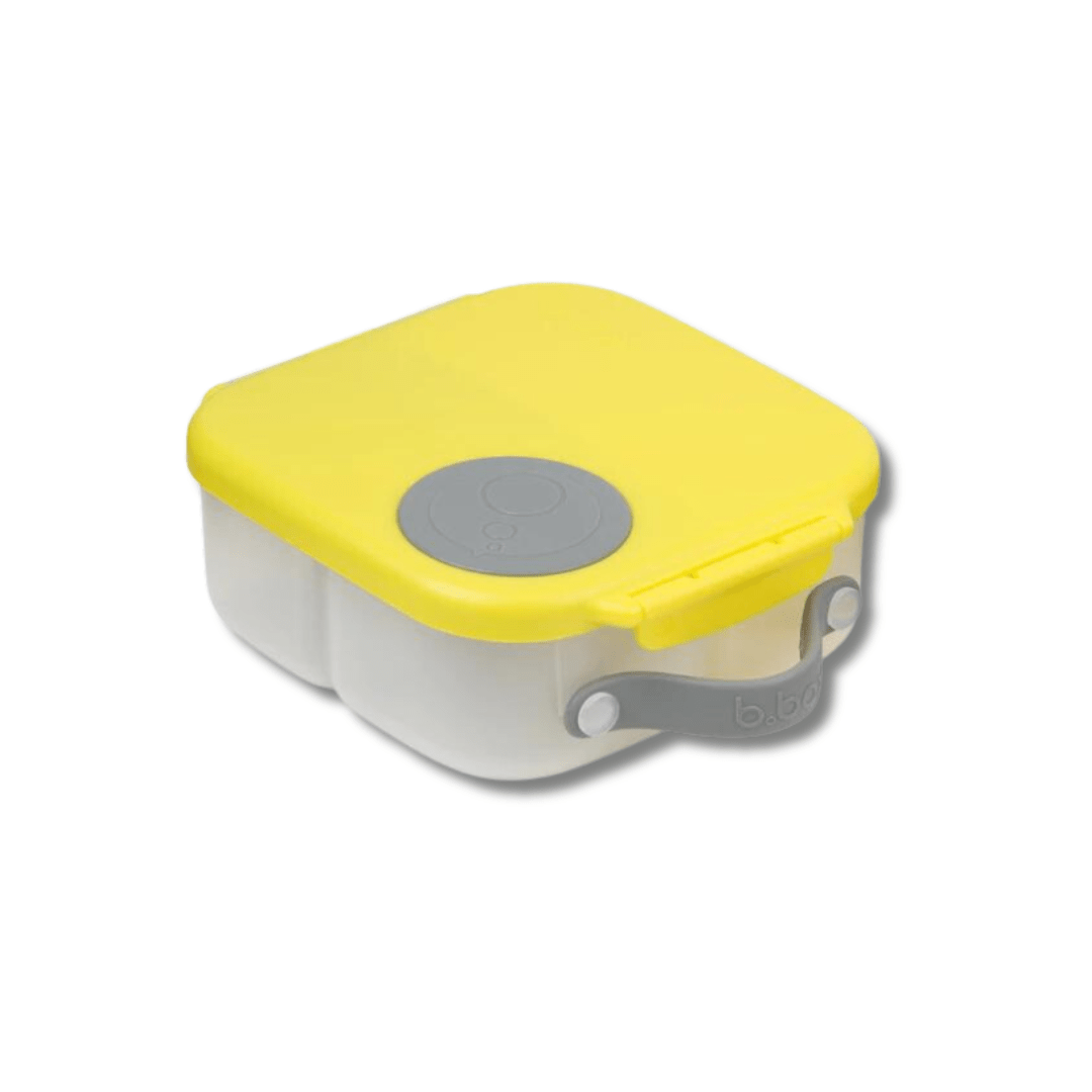 B.Box Mini Lunch Box - Lemon Sherbet Yellow Grey - 663