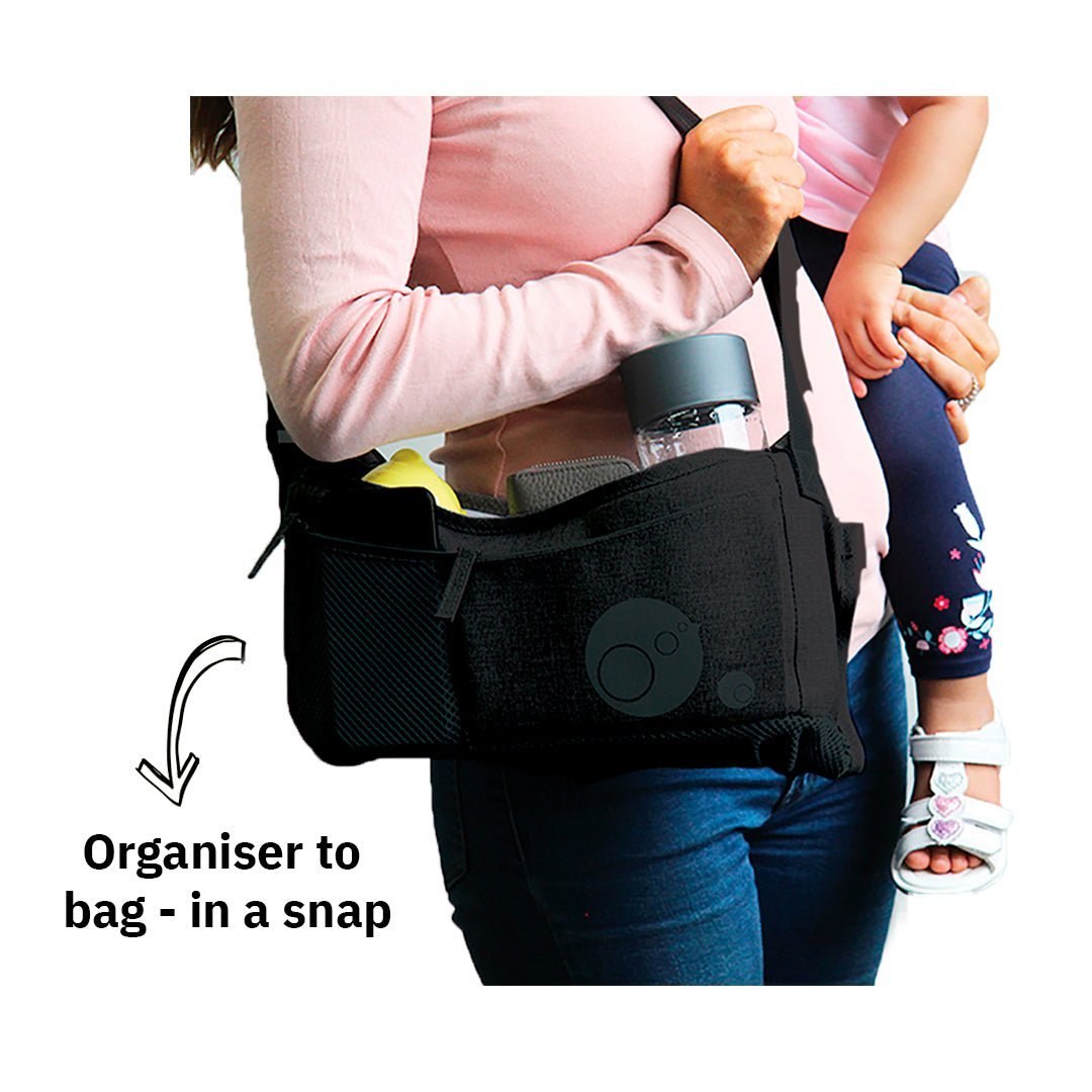 b.box Stroller organiser- Black mama chic - 479