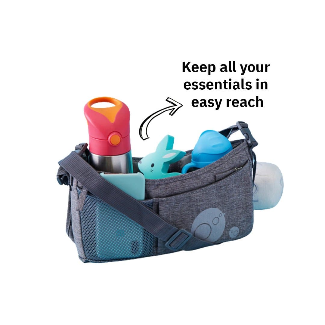 b.box Stroller organiser grey touch of heather - 480