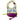 B.Box Travel Bib & Flexible Soft Bite Spoon Set - Cactus Capers Purple Grey - 592