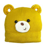 Bear Buddies Winter Knitted Cap- Yellow - WNCP-LS-BRBDYL
