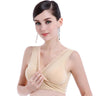 Beige Lace Maternity Nursing Sleep Bra