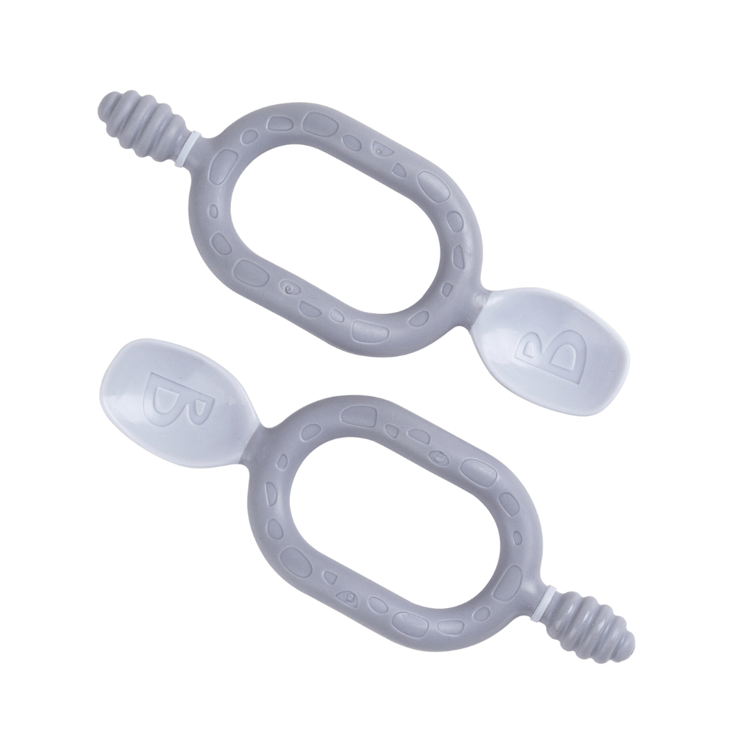 Bibado Dippit™ Multi stage Baby Weaning Spoon and Dipper Mint- Pack of 2 - BIB215