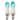 Bibado Handi Cutlery- Attachable Weaning Cutlery Set Woodland Friends Grey - BIB030