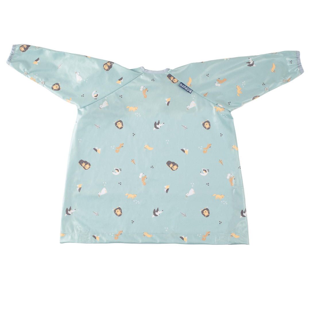 Bibado Long Sleeve Coverall Weaning Bib Arctic Amigos - BIB102