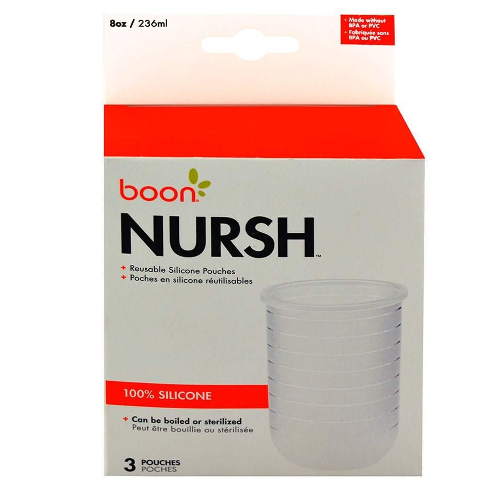 Boon Nursh Bottle Pouch- 8Oz I Transparent - B11230