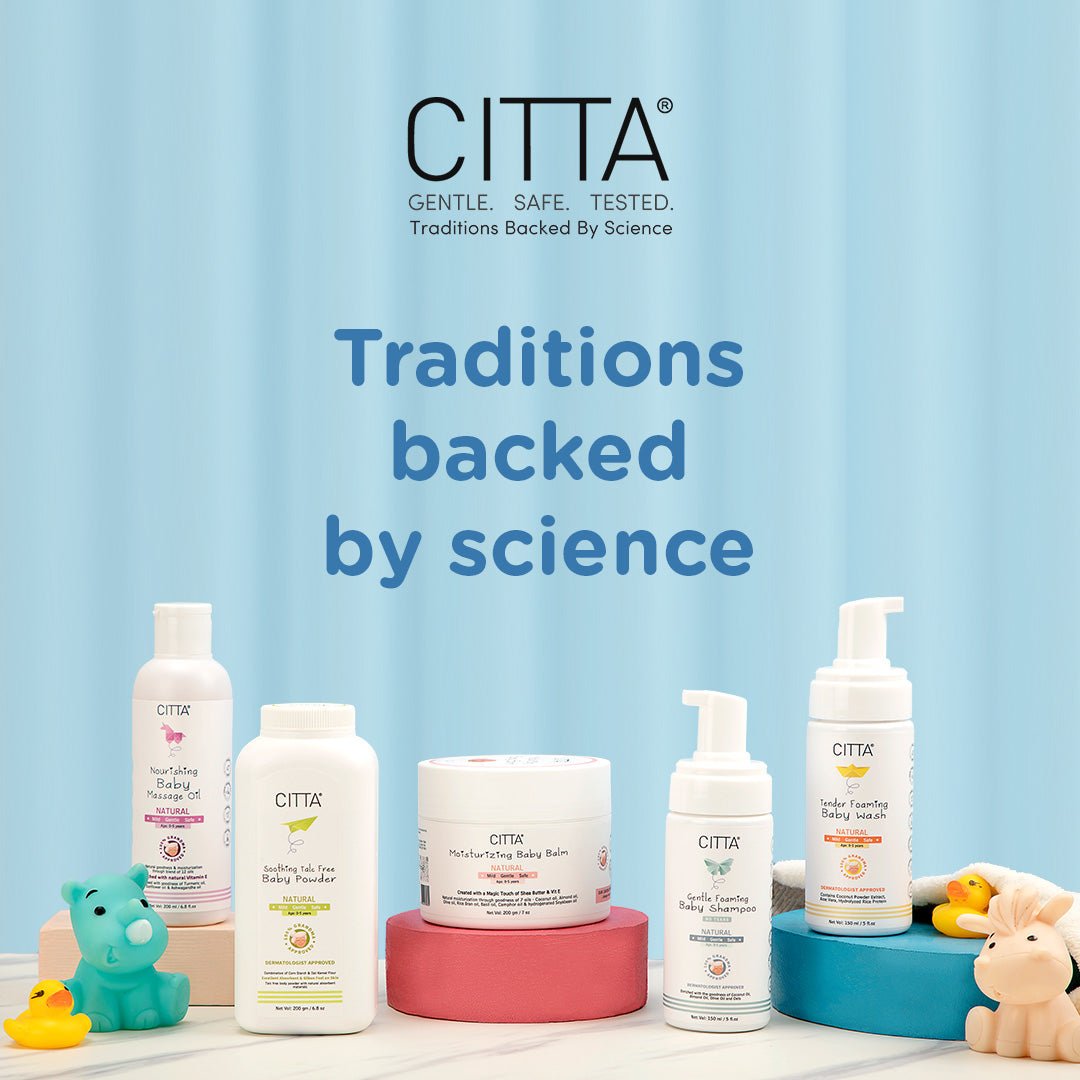 Citta Tear Free Foaming Shampoo for Babies I Pack of 1 - B-Shampoo