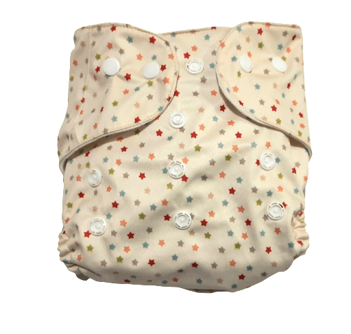 Colorful Stars - Reusable Diaper - CD-CLFSTR-3-3