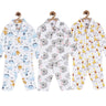 Combo of 3 Baby Pajama Sets - Option C - PYJ-3-DTBK-0-6