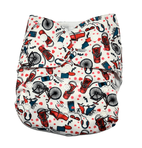 Combo of 3 Reusable Diapers- Option 10 - DPR-3-LCTR-3-3