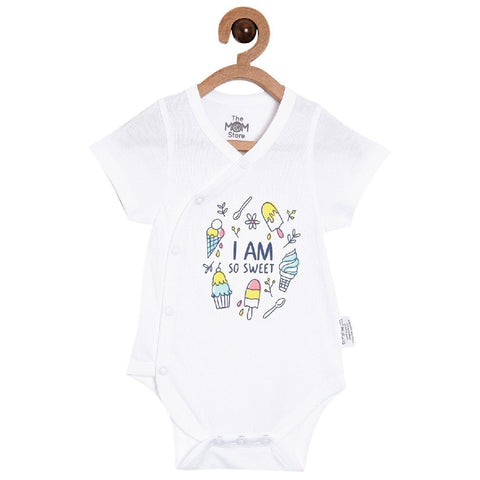 Combo of 5 Baby Onesies - Option F - ONC-5DFSLT-PM