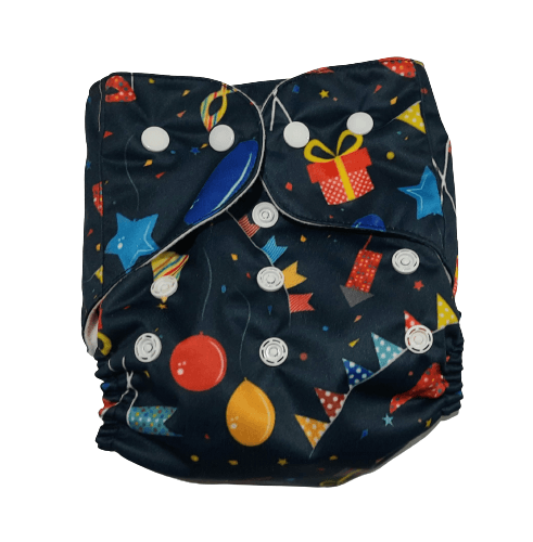 Combo of 5 Reusable Diapers- Option 14 - DPR-5-OLRCP-3-3