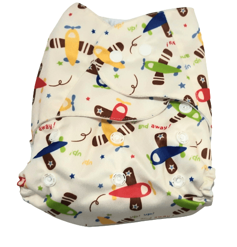 Combo of 5 Reusable Diapers- Option 14 - DPR-5-OLRCP-3-3