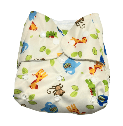 Combo of 5 Reusable Diapers - Option 6 - CD5-HRPEB-3-3
