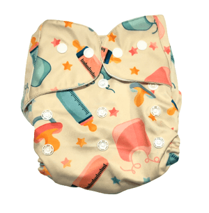 Combo of 5 Reusable Diapers - Option 7 - CD5-RBBCS-3-3