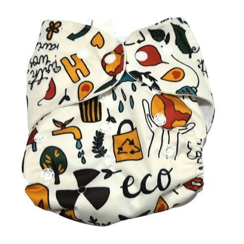 Combo of 5 Reusable Diapers - Option A - DPR-5-EHJRM-3-3