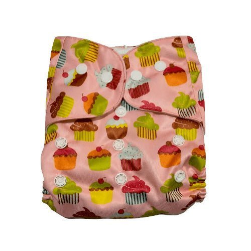 Combo of 5 Reusable Diapers - Option L - DPR-5-CBECM-3-3