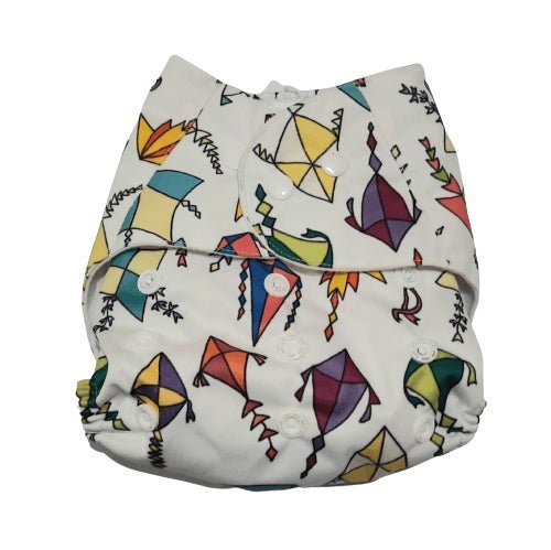 Combo of 5 Reusable Diapers - Option L - DPR-5-CBECM-3-3