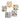 Combo of 5 Reusable Diapers - Option M - DPR-5-BEJRT-3-3