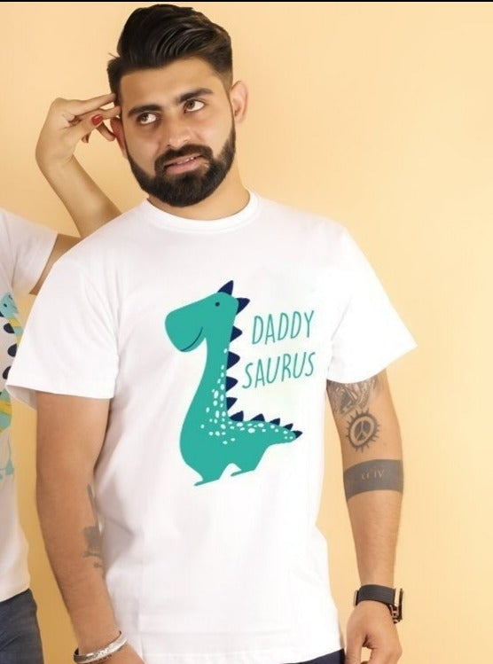 Daddy Saurus Mens T shirt - TWMN-DDSU-S