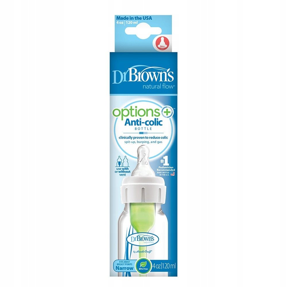 Dr. Browns 4 oz/120 ml PP Narrow Bottle, 1-Pack - White - DBSB41005-INA