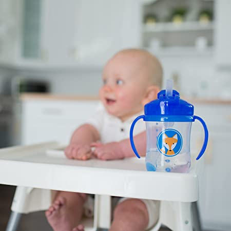 Dr. Browns Babys First Straw Cup - Blue - DBTC91012-INTL