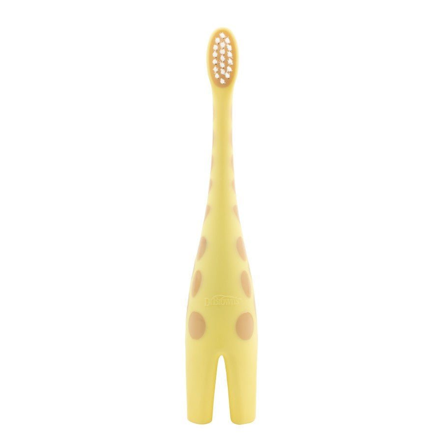 Dr. Browns Infant to Toddler Toothbrush- Yellow Giraffe - DBHG060