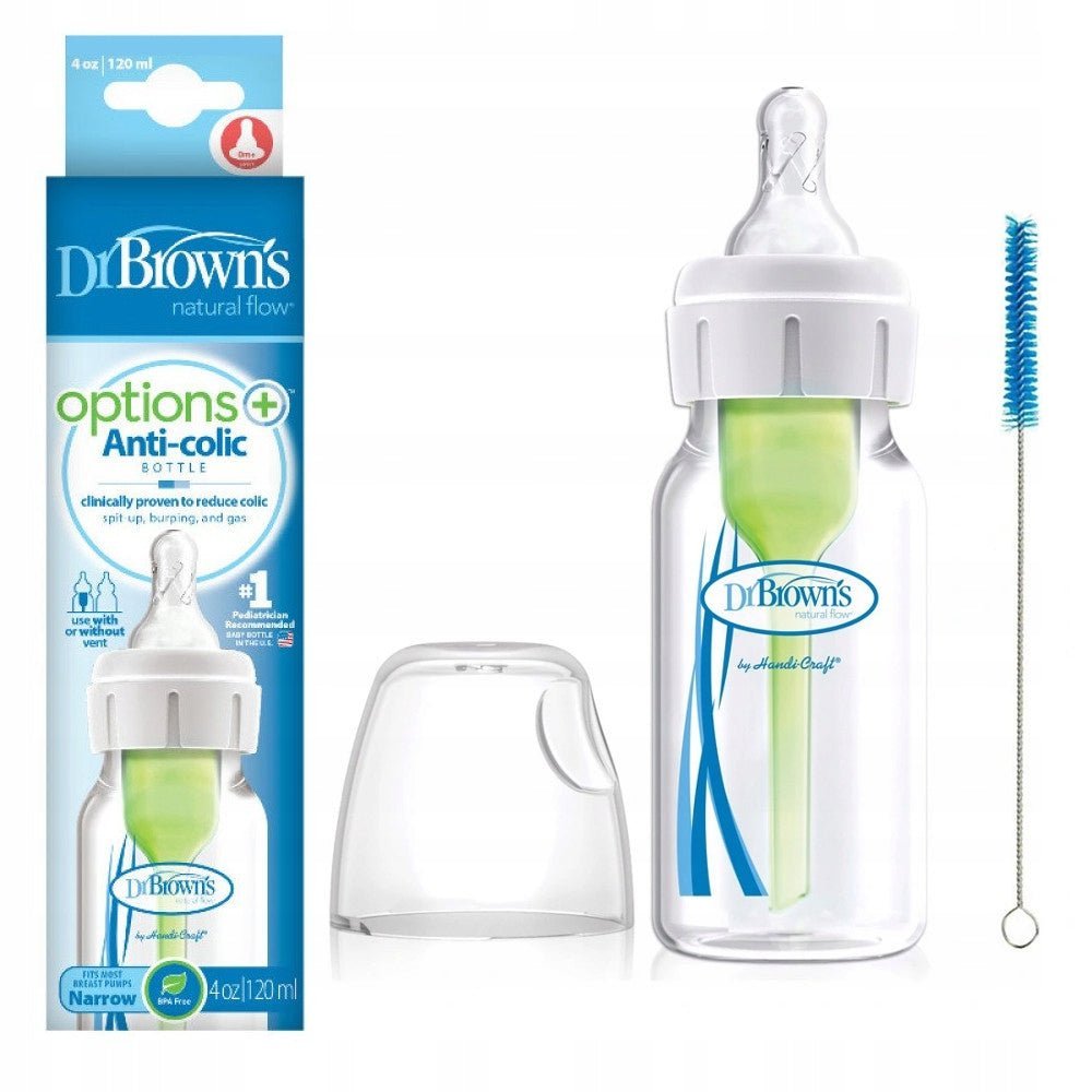 Dr. Browns 4 oz/120 ml PP Narrow Bottle, 1-Pack - White - DBSB41005-INA