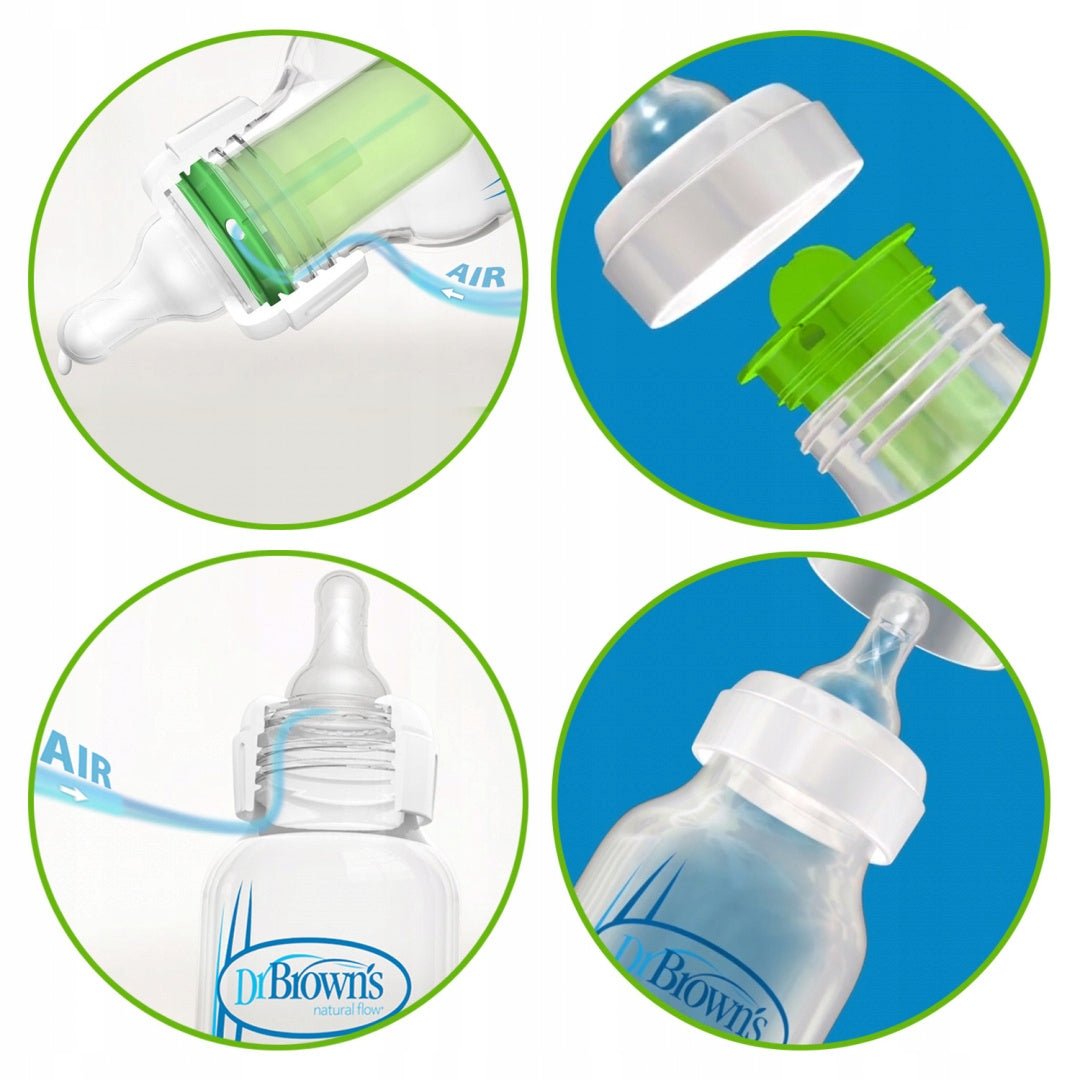 Dr. Browns 4 oz/120 ml PP Narrow Bottle, 1-Pack - White - DBSB41005-INA