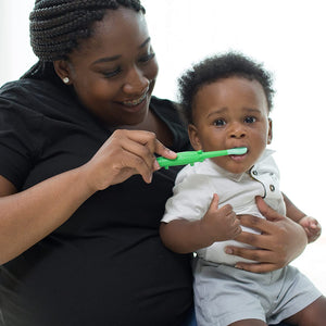 Dr. Browns Infant to Toddler Toothbrush- Green Crocodile - DBHG059-P4