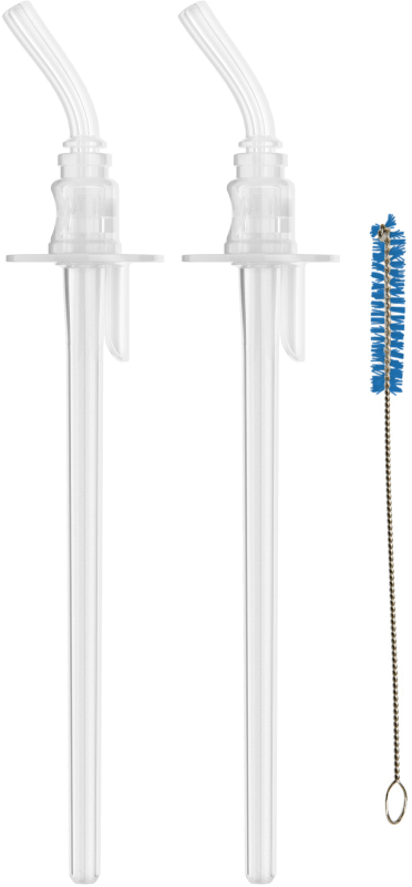 Dr. Browns Insulated Straw Cup Replacement Kit, 2-Pack - Transparent - DBTC074-INTL