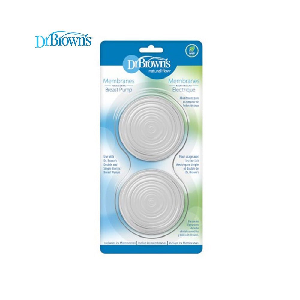 Dr. Browns Membranes for Electric Breast Pump, 2-Pack - White - DBBF107