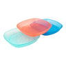 Dr.Brown's Toddler Plates 3-Pack- Multicolor - DBTF022-P3