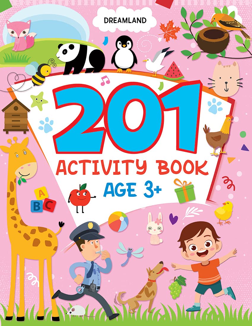 Dreamland Publications 201 Activity Book Age 3+ - 9788194655008