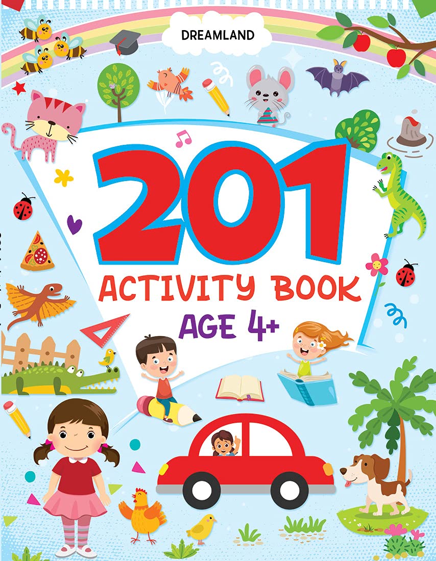 Dreamland Publications 201 Activity Book Age 4+ - 9788194655015