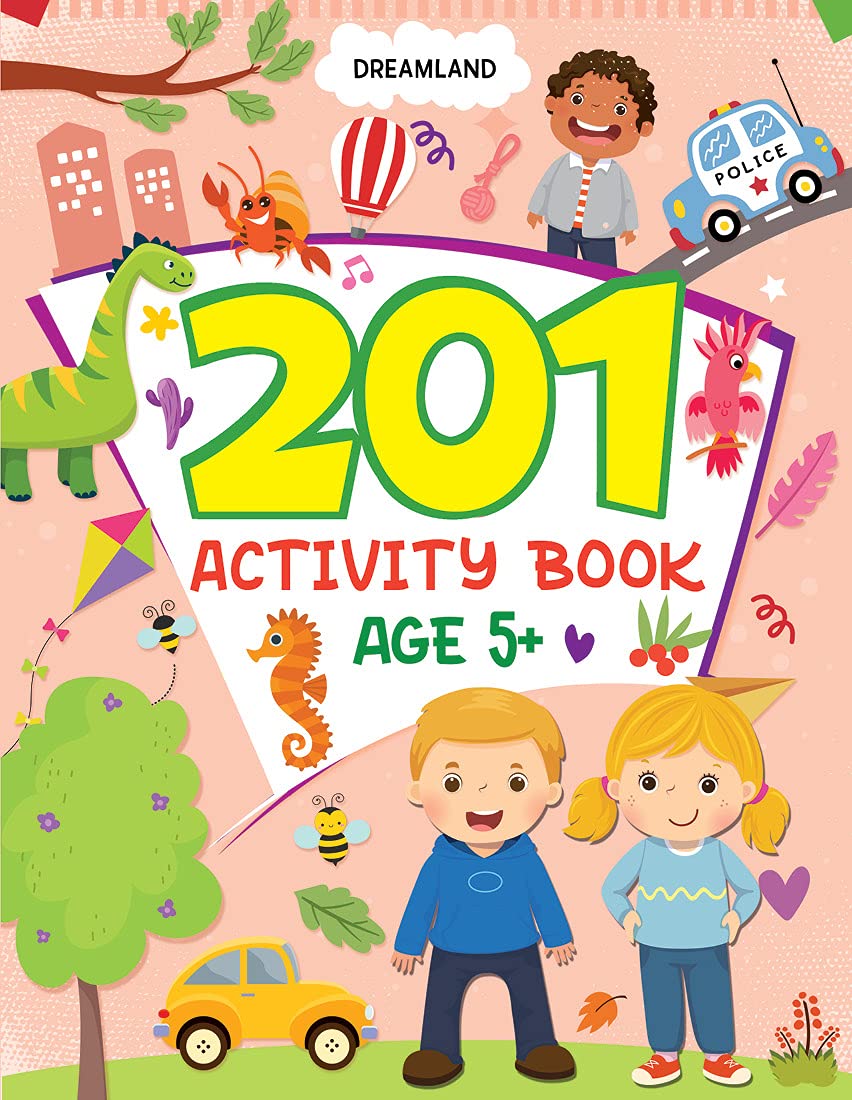 Dreamland Publications 201 Activity Book Age 5+ - 9788194655022