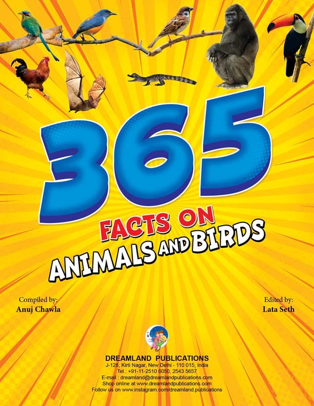 Dreamland Publications 365 Facts On Animals And Birds - 9789388371735