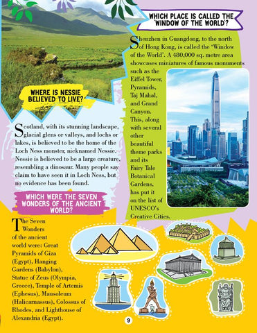 Dreamland Publications Amazing Places Encyclopedia For Children- Questions And Answers - 9789389281286