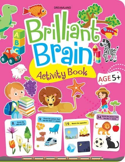 Dreamland Publications Brilliant Brain Activity Book 5+ - 9789389281033