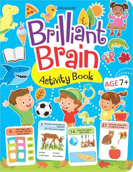 Dreamland Publications Brilliant Brain Activity Book 7+ - 9789389281057
