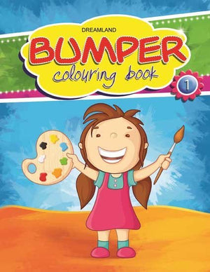 Dreamland Publications Bumper Colouring Book- 1 - 9789350890325
