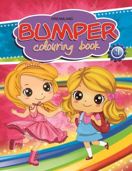Dreamland Publications Bumper Colouring Book- 4 - 9789350893883