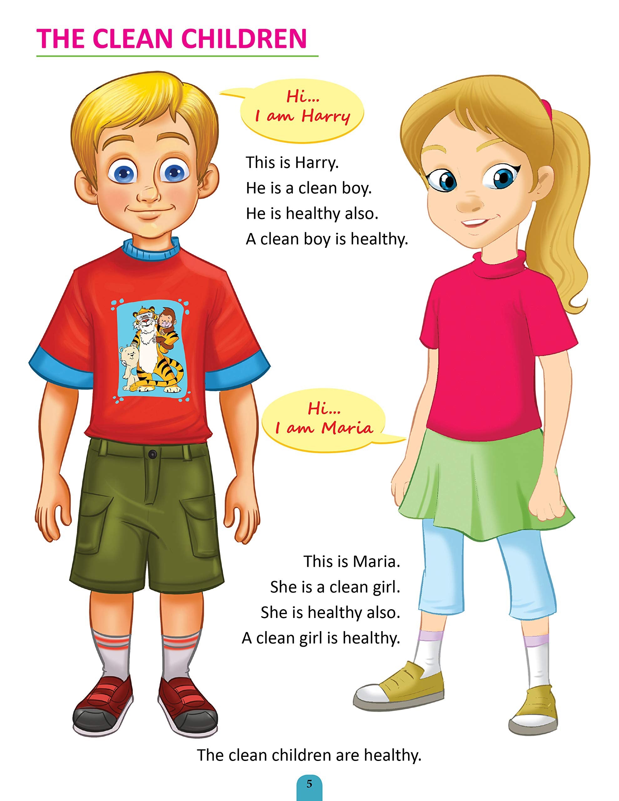 Dreamland Publications Children's Health Education- Book 1