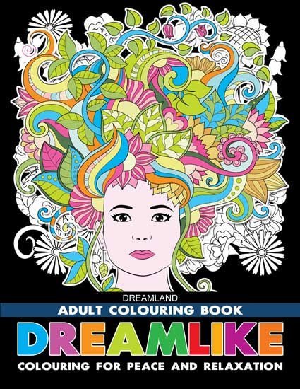 Dreamland Publications Dreamlike- Colouring Book For Adults - 9789387177093
