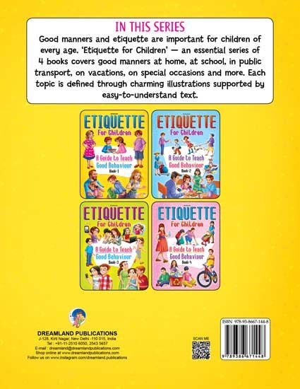 Dreamland Publications Etiquette For Children Book 1 - 9789386671448