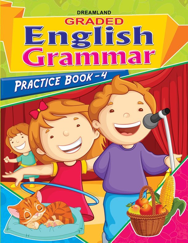 Dreamland Publications Graded English Grammar Practice Book- 4 - 9789350895900