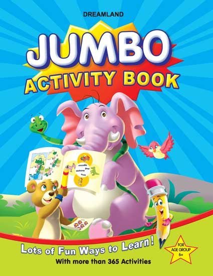 Dreamland Publications Jumbo Activity Book - 9788184516913
