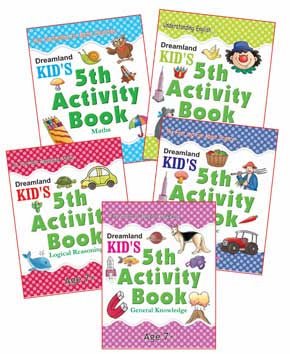 Dreamland Publications Kid's 5th Activity Pack (5 Titles) - 9788184515909