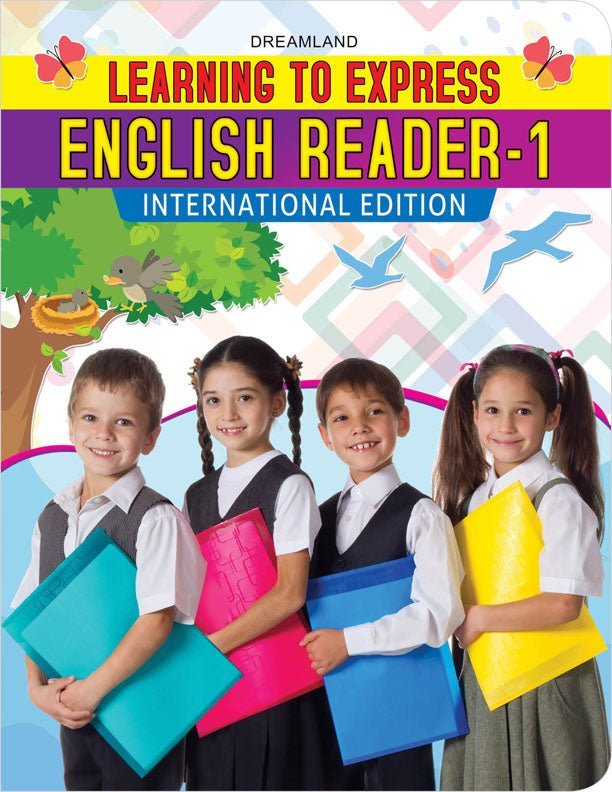 Dreamland Publications Learning to Express Reader Book- English Reader 1 - 9789387177536